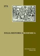 Folia Historica Bohemica 37/2022