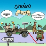 Opráski 2025 - kalendář