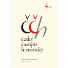 Český časopis historický 4/2018