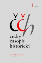 Český časopis historický 1/2024