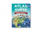 Atlas světa Kniha se samolepkami